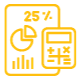 Monpellier Business Solutions icon graph pie chart reporting document and calculator