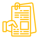 Monpellier Business Solutions icon holding documents