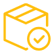 Monpellier Business Solutions icon warehouse boxing with tick