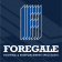 Montpellier Foregale logo roofing specialists blue Montpellier